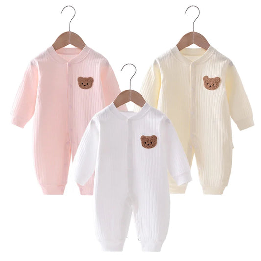 One-Piece Cotton Baby Jumpsuit